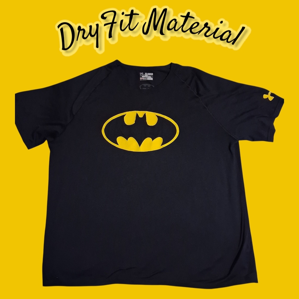 Under Armour Batman T-Shirt! XXL Dry-Fit! Authentic Gear!